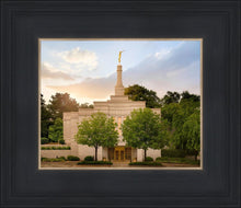 Load image into Gallery viewer, Winter Quarters Temple Rainy Evening

