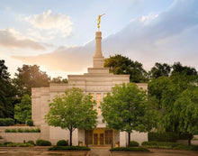 Load image into Gallery viewer, Winter Quarters Temple Rainy Evening
