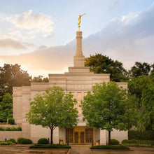 Load image into Gallery viewer, Winter Quarters Temple Rainy Evening
