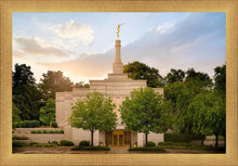 Load image into Gallery viewer, Winter Quarters Temple Rainy Evening
