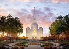 Load image into Gallery viewer, Brigham City Temple Autumn Panorama
