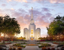 Load image into Gallery viewer, Brigham City Temple Autumn Panorama
