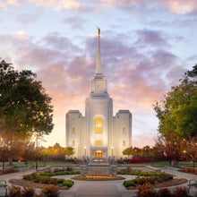 Load image into Gallery viewer, Brigham City Temple Autumn Panorama
