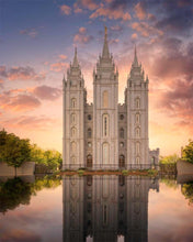 Load image into Gallery viewer, Salt Lake Temple Reflections
