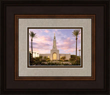 Load image into Gallery viewer, Redlands Temple Fountain Sunset
