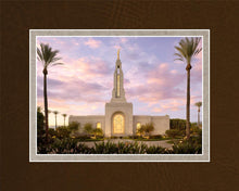 Load image into Gallery viewer, Redlands Temple Fountain Sunset
