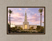 Load image into Gallery viewer, Redlands Temple Fountain Sunset
