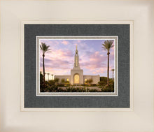 Load image into Gallery viewer, Redlands Temple Fountain Sunset
