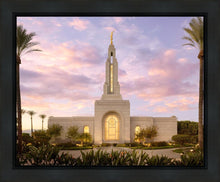 Load image into Gallery viewer, Redlands Temple Fountain Sunset
