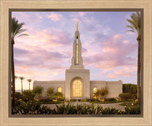 Load image into Gallery viewer, Redlands Temple Fountain Sunset
