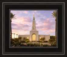 Load image into Gallery viewer, Redlands Temple Fountain Sunset
