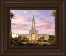 Load image into Gallery viewer, Redlands Temple Fountain Sunset

