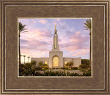 Load image into Gallery viewer, Redlands Temple Fountain Sunset

