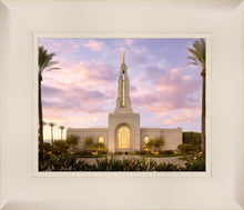 Load image into Gallery viewer, Redlands Temple Fountain Sunset
