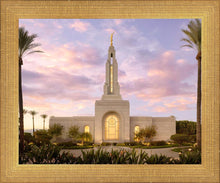 Load image into Gallery viewer, Redlands Temple Fountain Sunset
