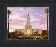 Load image into Gallery viewer, Redlands Temple Fountain Sunset
