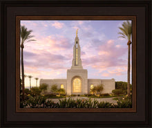 Load image into Gallery viewer, Redlands Temple Fountain Sunset
