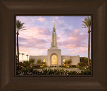 Load image into Gallery viewer, Redlands Temple Fountain Sunset
