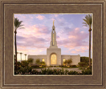 Load image into Gallery viewer, Redlands Temple Fountain Sunset
