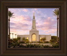 Load image into Gallery viewer, Redlands Temple Fountain Sunset

