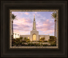Load image into Gallery viewer, Redlands Temple Fountain Sunset
