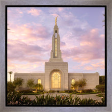Load image into Gallery viewer, Redlands Temple Fountain Sunset
