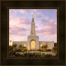 Load image into Gallery viewer, Redlands Temple Fountain Sunset
