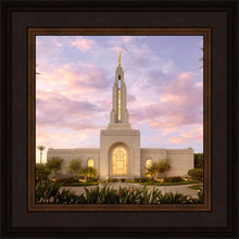 Load image into Gallery viewer, Redlands Temple Fountain Sunset
