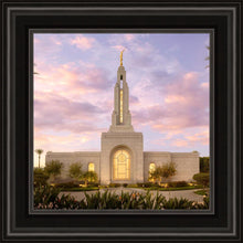 Load image into Gallery viewer, Redlands Temple Fountain Sunset
