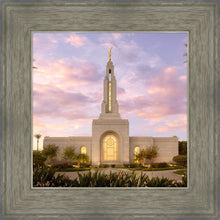 Load image into Gallery viewer, Redlands Temple Fountain Sunset
