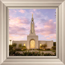 Load image into Gallery viewer, Redlands Temple Fountain Sunset
