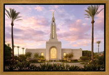 Load image into Gallery viewer, Redlands Temple Fountain Sunset
