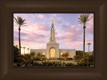 Load image into Gallery viewer, Redlands Temple Fountain Sunset

