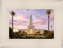 Load image into Gallery viewer, Redlands Temple Fountain Sunset
