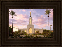 Load image into Gallery viewer, Redlands Temple Fountain Sunset
