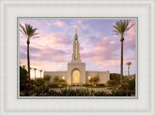 Load image into Gallery viewer, Redlands Temple Fountain Sunset
