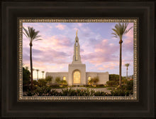 Load image into Gallery viewer, Redlands Temple Fountain Sunset

