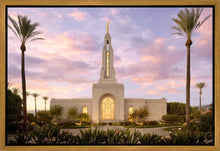 Load image into Gallery viewer, Redlands Temple Fountain Sunset
