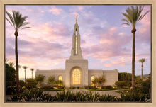 Load image into Gallery viewer, Redlands Temple Fountain Sunset
