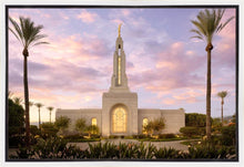 Load image into Gallery viewer, Redlands Temple Fountain Sunset
