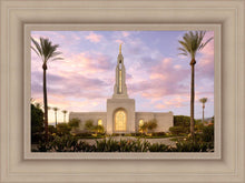 Load image into Gallery viewer, Redlands Temple Fountain Sunset
