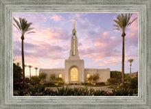 Load image into Gallery viewer, Redlands Temple Fountain Sunset
