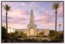 Load image into Gallery viewer, Redlands Temple Fountain Sunset
