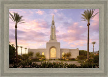 Load image into Gallery viewer, Redlands Temple Fountain Sunset

