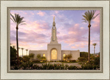 Load image into Gallery viewer, Redlands Temple Fountain Sunset
