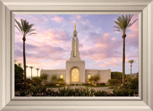 Load image into Gallery viewer, Redlands Temple Fountain Sunset
