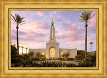Load image into Gallery viewer, Redlands Temple Fountain Sunset
