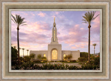 Load image into Gallery viewer, Redlands Temple Fountain Sunset
