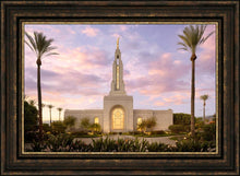 Load image into Gallery viewer, Redlands Temple Fountain Sunset
