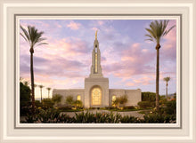 Load image into Gallery viewer, Redlands Temple Fountain Sunset
